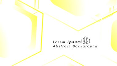 Altıgen şekillerin, vektör tasarım arka plan kavramları soyut. Metin veya logo için alan