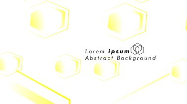 Altıgen şekillerin, vektör tasarım arka plan kavramları soyut. Metin veya logo için alan