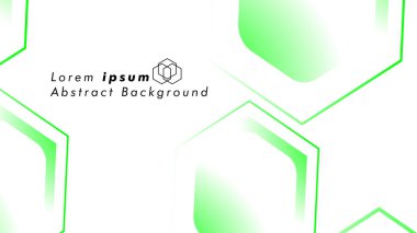 Altıgen şekillerin, vektör tasarım arka plan kavramları soyut. Metin veya logo için alan