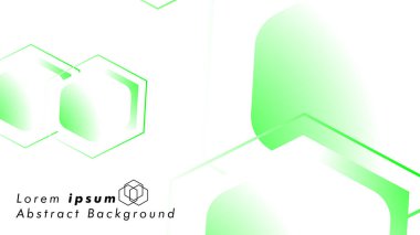 Altıgen şekillerin, vektör tasarım arka plan kavramları soyut. Metin veya logo için alan