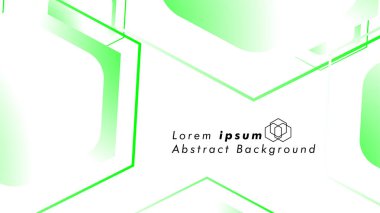 Altıgen şekillerin, vektör tasarım arka plan kavramları soyut. Metin veya logo için alan