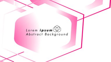 Altıgen şekillerin, vektör tasarım arka plan kavramları soyut. Metin veya logo için alan