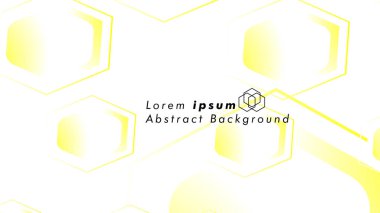 Altıgen şekillerin, vektör tasarım arka plan kavramları soyut. Metin veya logo için alan