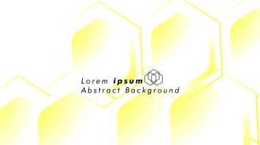 Altıgen şekillerin, vektör tasarım arka plan kavramları soyut. Metin veya logo için alan