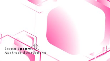 Altıgen şekillerin, vektör tasarım arka plan kavramları soyut. Metin veya logo için alan