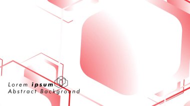 Altıgen şekillerin, vektör tasarım arka plan kavramları soyut. Metin veya logo için alan