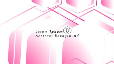 Altıgen şekillerin, vektör tasarım arka plan kavramları soyut. Metin veya logo için alan