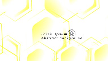 Altıgen şekillerin, vektör tasarım arka plan kavramları soyut. Metin veya logo için alan