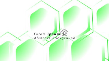 Altıgen şekillerin, vektör tasarım arka plan kavramları soyut. Metin veya logo için alan