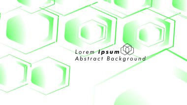 Altıgen şekillerin, vektör tasarım arka plan kavramları soyut. Metin veya logo için alan