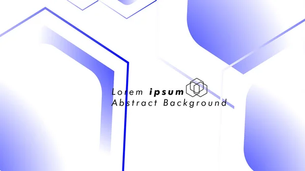 Résumé Concepts Fond Des Formes Hexagonales Conception Vectorielle Espace Pour — Image vectorielle