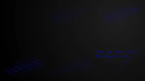 Fond Vectoriel Abstrait Lignes Géométriques Design Créatif Inspirant Couleur Bleue — Image vectorielle