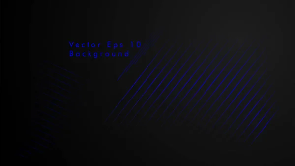 Fundo Vetorial Abstrato Linhas Geométricas Design Criativo Inspirador Cor Azul — Vetor de Stock