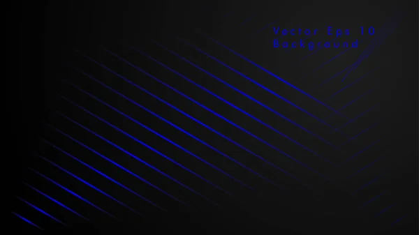 Fond Vectoriel Abstrait Lignes Géométriques Design Créatif Inspirant Couleur Bleue — Image vectorielle