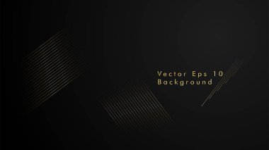 Soyut vektör arka plan. Geometrik çizgiler - ilham tasarım ve yaratıcı. Altın rengi