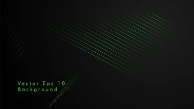 Soyut vektör arka plan. Geometrik çizgiler - ilham tasarım ve yaratıcı. Yeşil renk