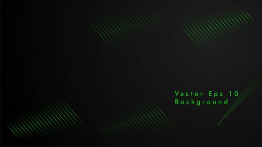 Soyut vektör arka plan. Geometrik çizgiler - ilham tasarım ve yaratıcı. Yeşil renk