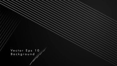 Soyut vektör arkaplanı. Geometrik Çizgiler - Yaratıcı ve İlham Tasarımı