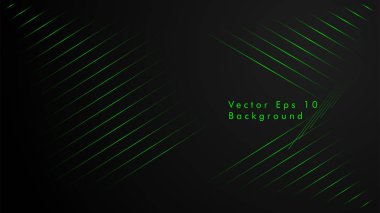 Soyut vektör arka plan. Geometrik çizgiler - ilham tasarım ve yaratıcı. Yeşil renk