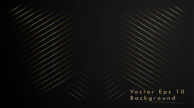 Soyut vektör arka plan. Geometrik çizgiler - ilham tasarım ve yaratıcı. Altın rengi