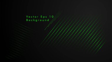 Soyut vektör arka plan. Geometrik çizgiler - ilham tasarım ve yaratıcı. Yeşil renk