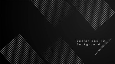 Soyut vektör arkaplanı. Geometrik Çizgiler - Yaratıcı ve İlham Tasarımı