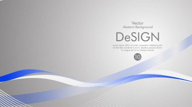 Vektör arka plan, renk akışı satırları el salladı. hisse senedi vektör