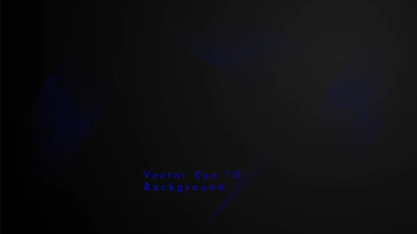Fond Vectoriel Abstrait Lignes Géométriques Design Créatif Inspirant Couleur Bleue — Image vectorielle