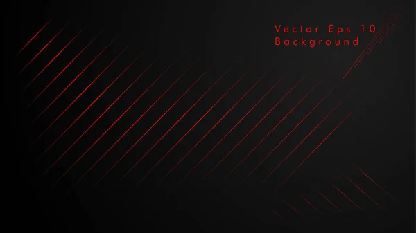 Fundo Vetorial Abstrato Linha Geométrica Design Criativo Inspirador Cor Vermelha — Vetor de Stock