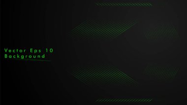 Soyut vektör arka plan. Geometrik çizgiler - ilham tasarım ve yaratıcı. Yeşil renk