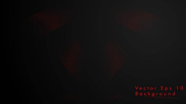 Soyut vektör arka plan. Geometrik Line - ilham tasarım ve yaratıcı. Kırmızı renk