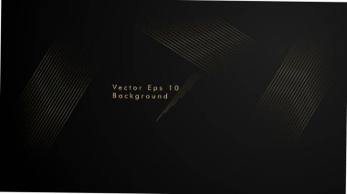 Soyut vektör arka plan. Geometrik çizgiler - ilham tasarım ve yaratıcı. Altın rengi