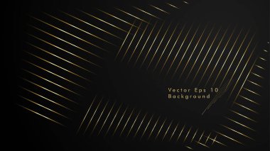 Soyut vektör arka plan. Geometrik çizgiler - ilham tasarım ve yaratıcı. Altın rengi