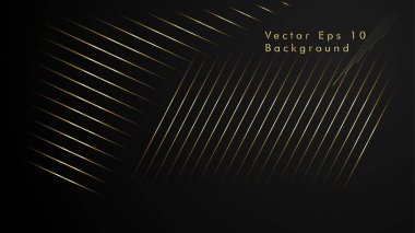 Soyut vektör arka plan. Geometrik çizgiler - ilham tasarım ve yaratıcı. Altın rengi