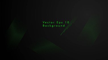 Soyut vektör arka plan. Geometrik çizgiler - ilham tasarım ve yaratıcı. Yeşil renk