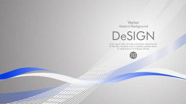 Vektör arka plan, renk akışı satırları el salladı. hisse senedi vektör