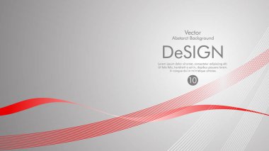 Vektör arka plan, renk akışı satırları el salladı. hisse senedi vektör