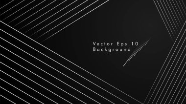 Soyut vektör arkaplanı. Geometrik Çizgiler - Yaratıcı ve İlham Tasarımı