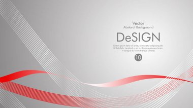 Vektör arka plan, renk akışı satırları el salladı. hisse senedi vektör