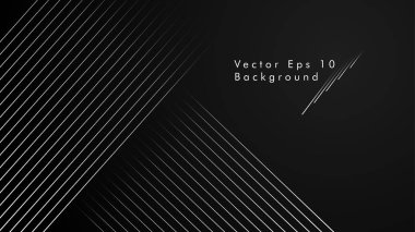 Soyut vektör arkaplanı. Geometrik Çizgiler - Yaratıcı ve İlham Tasarımı