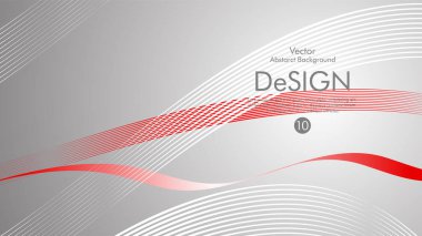 Vektör arka plan, renk akışı satırları el salladı. hisse senedi vektör