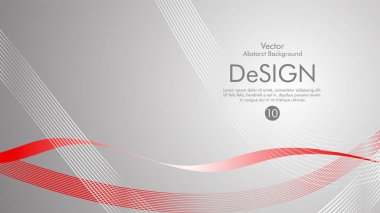 Vektör arka plan, renk akışı satırları el salladı. hisse senedi vektör