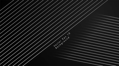 Soyut vektör arkaplanı. Geometrik Çizgiler - Yaratıcı ve İlham Tasarımı