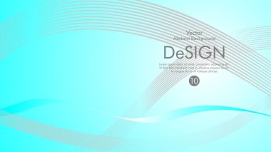 Vektör arka plan, renk akışı satırları el salladı. hisse senedi vektör