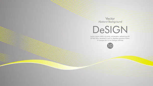 Abstract Vector Achtergrond Kleur Stroom Zwaaide Lijnen Voorraad Vector — Stockvector