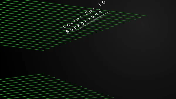 Abstract Vector Achtergrond Geometrische Lijnen Creatief Inspiratie Ontwerp Green Kleur — Stockvector