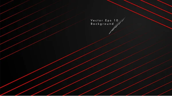 Fundo Vetorial Abstrato Linhas Geométricas Design Criativo Inspirador Cor Vermelha —  Vetores de Stock
