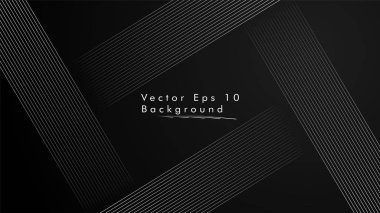 Soyut vektör arkaplanı. Geometrik Çizgiler - Yaratıcı ve İlham Tasarımı