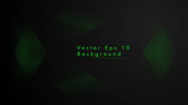 Soyut vektör arka plan. Geometrik çizgiler - ilham tasarım ve yaratıcı. Yeşil renk