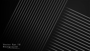Soyut vektör arkaplanı. Geometrik Çizgiler - Yaratıcı ve İlham Tasarımı
